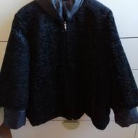 Giacca donna  in pelliccia sintetica tg. XXL 