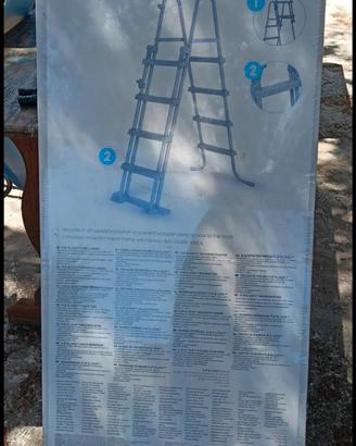 Bestway scaletta per piscina 