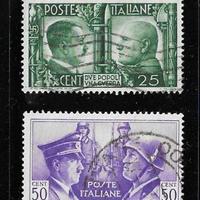 1941, Regno, asse Roma-Berlino, completa usata