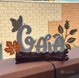 🏔️ Nome 3D ispirato alla montagna 🏔️