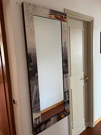 Specchio a figura intera, tema New York