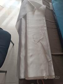 stoffa raso saturno bianco