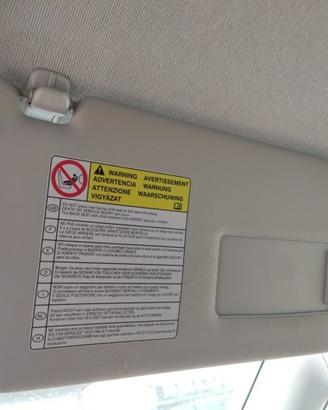 Aletta parasole destra FIAT SEDICI del 2010