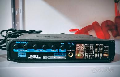Motu audio express USB e FIREWIRE 