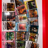 Lotto 17pz carte Sbabam Squishy & Co Rare pack fre