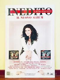 Cartonato Pubblicitario Laura Pausini - Inedito