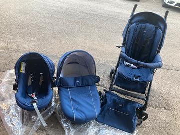 Trio chicco completo + tappeto gommato gioco € 100