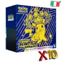 Pokémon Scintille Folgoranti ETB ITA CASE x10 Box