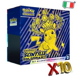 Pokémon Scintille Folgoranti ETB ITA CASE x10 Box