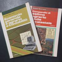 LOTTO 3 LIBRI AGRARIA ECONOMIA ESTIMO GEOMETRA 