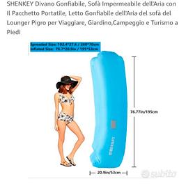 Materasso gonfiabile impermeabile 