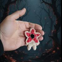 Portachiavi Demogorgone Amigurumi - Fatto a Mano (