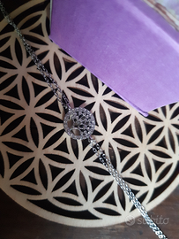 Braccialetto con alberello di brillantini