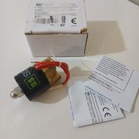 Elettrovalvola U.S. Solid 1/4" 220V in Ottone - NU