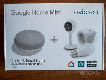 Kit Hub Google Home mini speaker + webcam Wi-Fi
