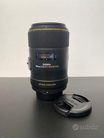 USATO  Sigma 105mm f/2,8 EX DG Macro OS per Nikon