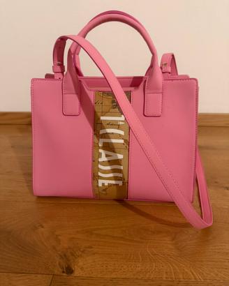 Borsa Prima Classe Alviero Martini rosa