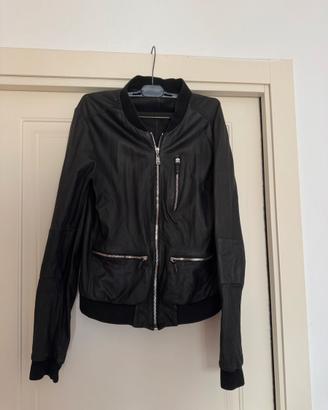 Giubbino vera pelle Bally