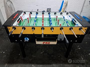 Biliardino calcio balilla della Fas con gettoniera