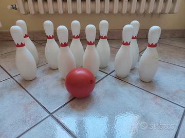 gioco bambini bowling in plastica 