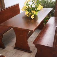 Set birreria legno massello