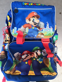 Zaino scuola per bambini Super Mario Bros