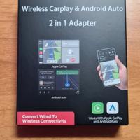 Wireless CarPlay e Android Auto