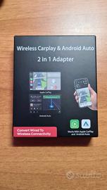 Wireless CarPlay e Android Auto