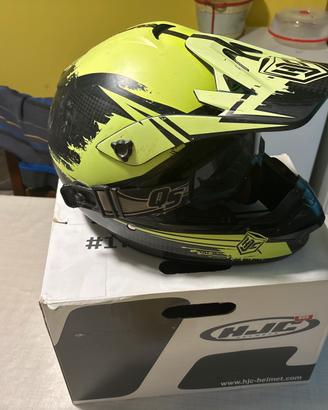 Casco  cross/enduro HJC