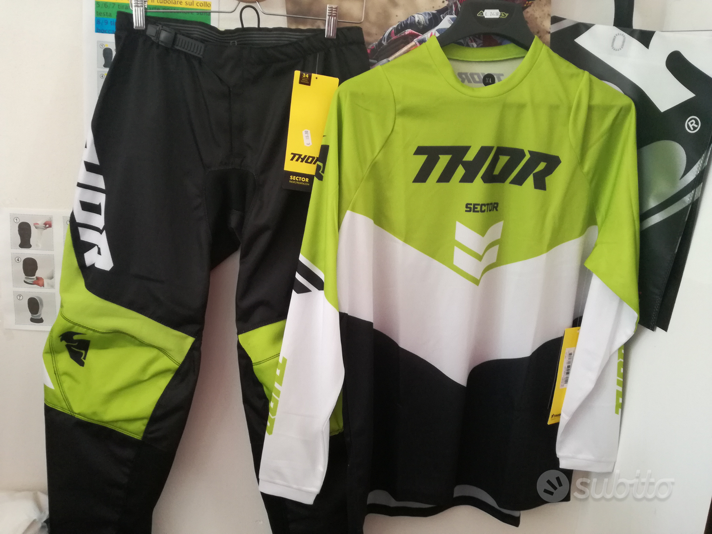 Subito - Il Negozietto di Elisa - Completo Motocross Thor - Abbigliamento e  Accessori In vendita a Monza e della Brianza