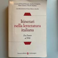 Libro “Itinerari nella letteratura italiana”