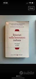 Libro “Itinerari nella letteratura italiana”