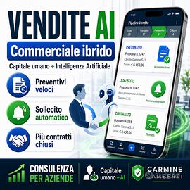 Addetto vendite, sales, commerciale