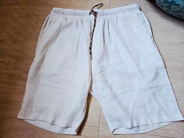 GIANNI LUPO 100% LINEN SHORTS
