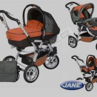 Trio jane’ slalom rosso e nero