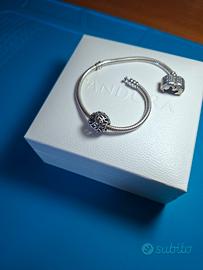 Charm Pandora Openwork Fiori 