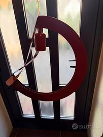 Lampadario rosso