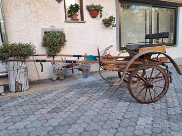 Calesse in legno d’epoca – completo