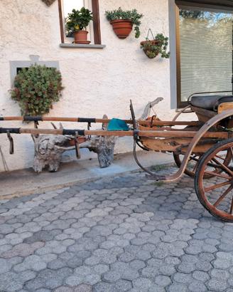 Calesse in legno d’epoca – completo