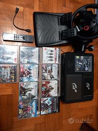 playstation 3 + 10 giochi e acessori