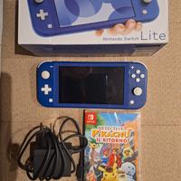 Nintendo switch lite+ detective pikachu 