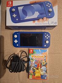 Nintendo switch lite+ detective pikachu 