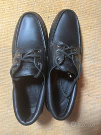 Sebago acadia waxy total black