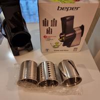 Grattugia/Affetta Verdure Elettrica 5in1 BEPER