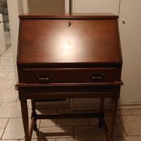 Secretaire scrittoio ribaltina in legno XX secolo
