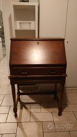 Secretaire scrittoio ribaltina in legno XX secolo