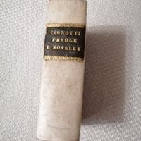 416 LIBRO ANTICO  FAVOLE E NOVELLE 1825