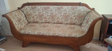 Divano antico Carlo X/ Biedermeier