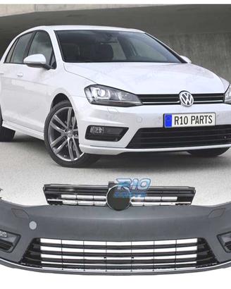 PARAURTI ANTERIORE VOLKSWAGEN VW GOLF 7 12-17 LOOK