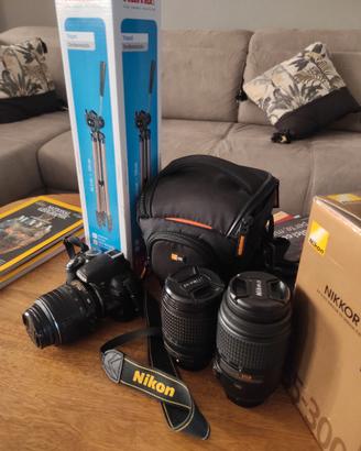 Set fotografico reflex Nikon